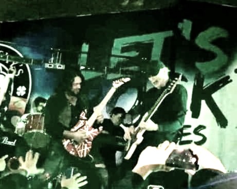 Jacome & Billy Sheehan playing